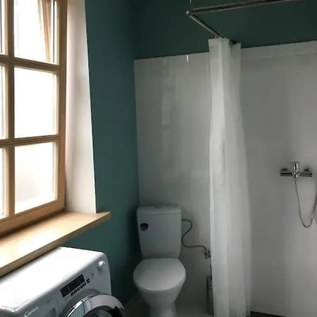 Apartment Dzivoklis Koka Maja Ar Darzu, Netalu No Upes Un Meza